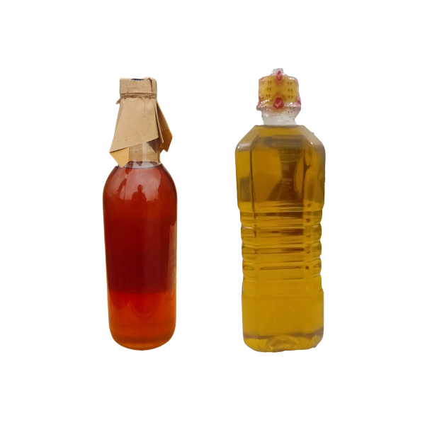 Pure Mustard Oil 500ml and Pure Mustard Honey 500 ml Combo