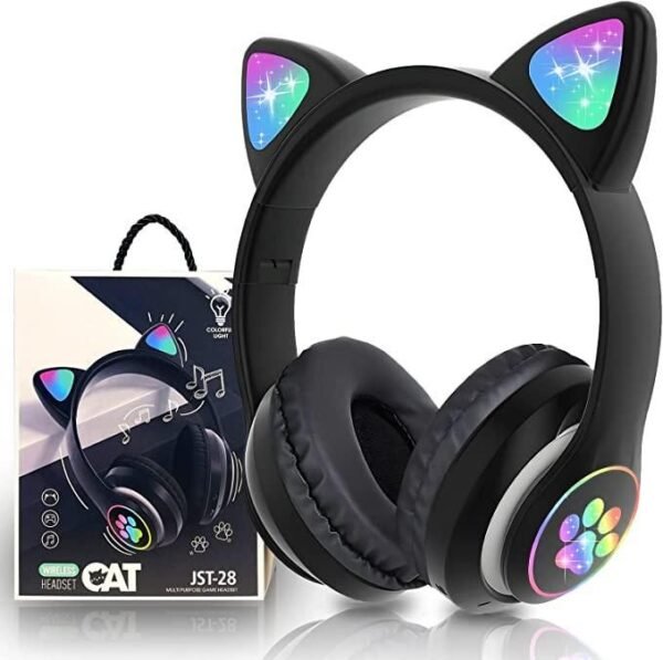 😻 Cat Ear Headphones ST N_28 | ওয়্যারলেস ব্লুটুথ 🎧 - Image 2